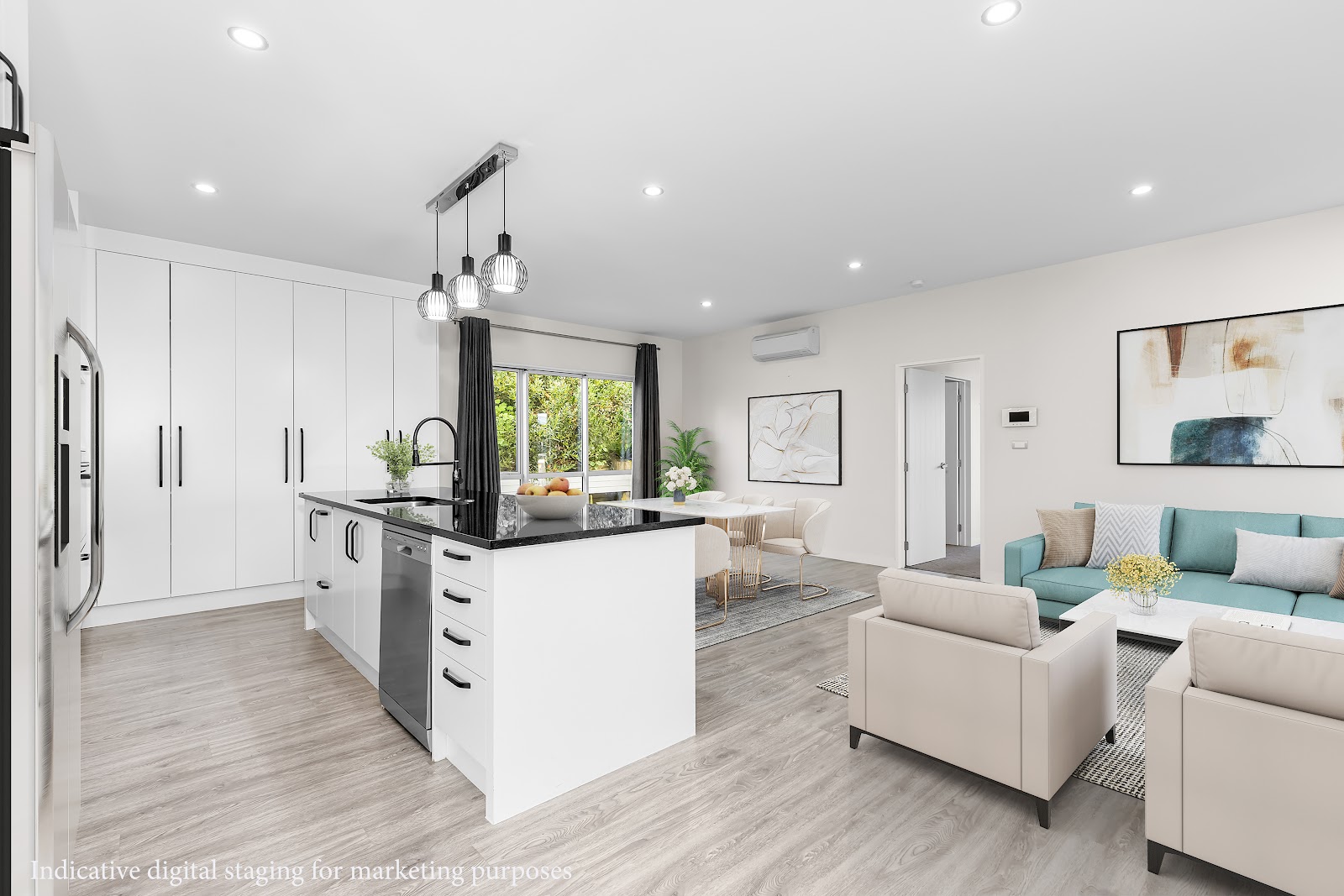 Bright contemporary interior
